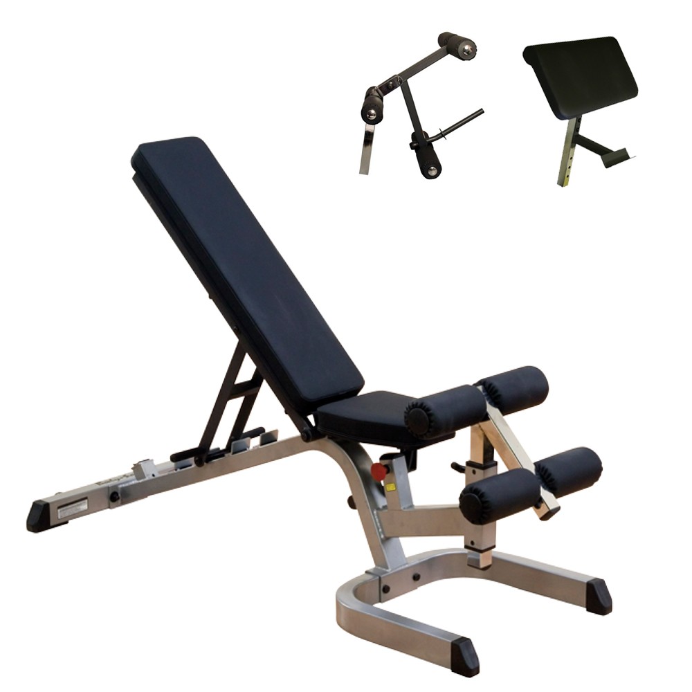 Body-Solid Univerzális pad + Scott pad + Lábgép (GFID71+GPCA1+GLDA3) Body-Solid Univerzális pad + Scott pad + Lábgép (GFID71+GPCA1+GLDA3)