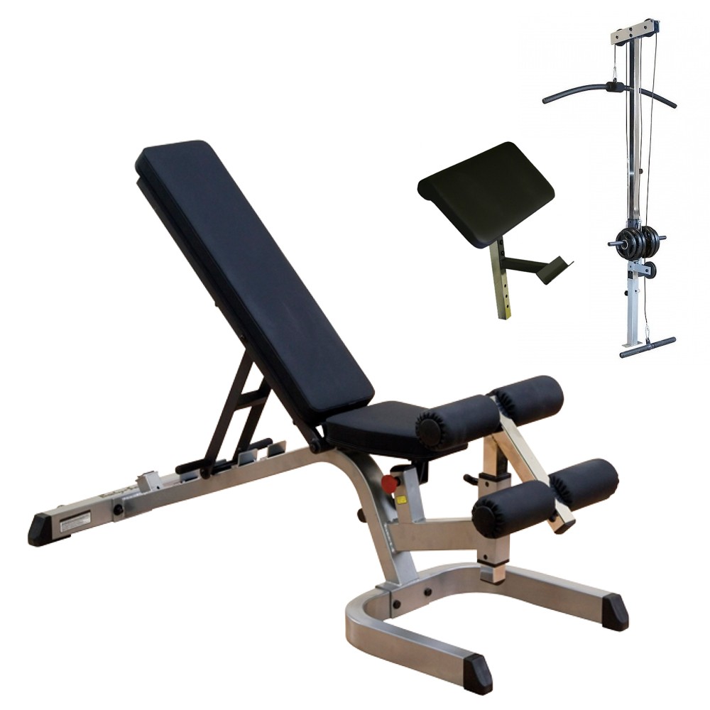 Body-Solid Univerzális pad + Scott pad + Hátgép (GFID71+GPCA1+GLRA81) Body-Solid Univerzális pad + Scott pad + Hátgép (GFID71+GPCA1+GLRA81)