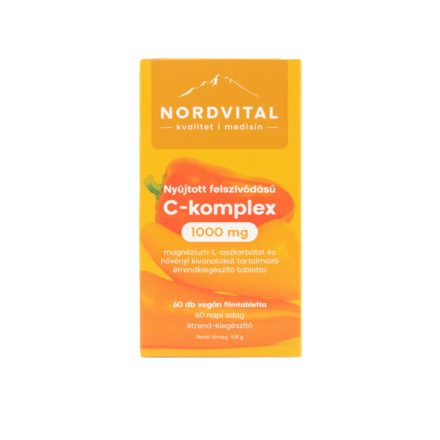 Nordvital C-vitamin komplex Retard 1000mg 60 db
