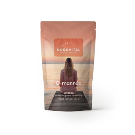 Nordvital D-mannóz por 120 g 60 adag
