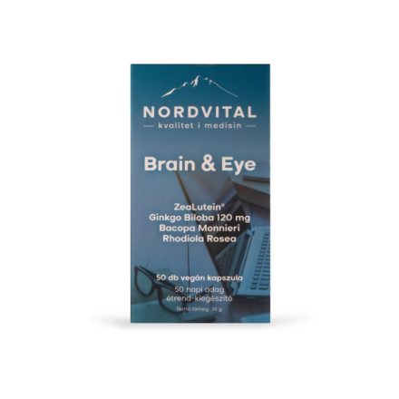 Nordvital Brain and Eye 50db lágyzselatin kapszula