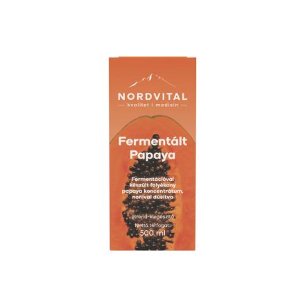Nordvital Fermentált Papaya koncentrátum+Noni 500ml