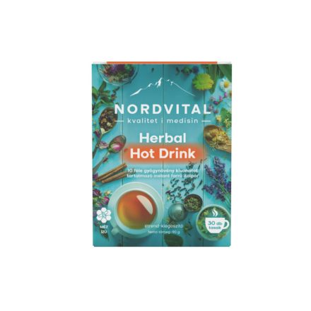 Nordvital Herbal Hot Drink Forró Italpor 30 tasak
