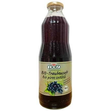 Pölz BIO Pirosszőlőlé 100%, 1L - DRS