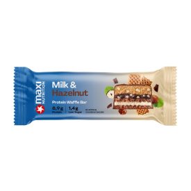 MAXI NUTRITION Protein Waffle Bar - Milk & Hazelnut 40g