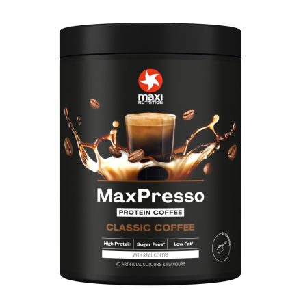 MAXI NUTRITION MaxPresso Protein Kávé - Classic Coffee 300 g