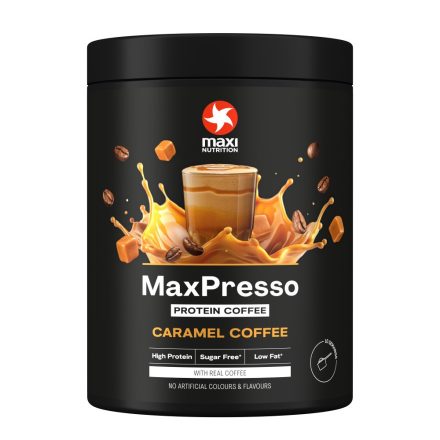 MAXI NUTRITION MaxPresso Protein Kávé - Caramel Coffee 300 g