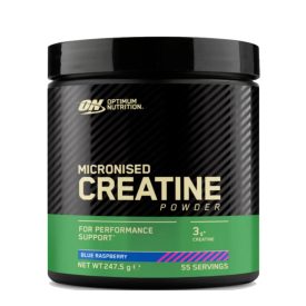   Optimum Nutrition Micronised Creatine Powder 247.5g Blue Raspberry