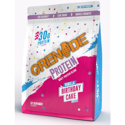 GRENADE Protein Powder 2kg Birthday Cake