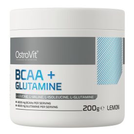 OstroVit BCAA + Glutamine 200 g - Lemon