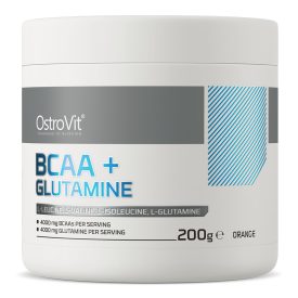 OstroVit BCAA + Glutamine 200 g - Orange