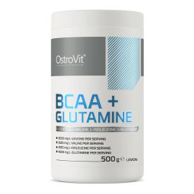 OstroVit BCAA + Glutamine 500 g - Lemon