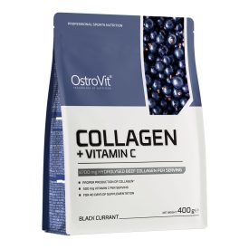 OstroVit Collagen + Vitamin C 400 g Blackcurrant