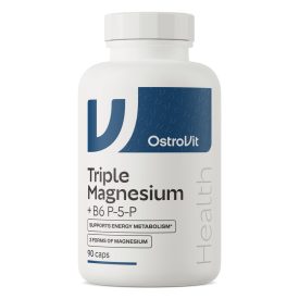 OstroVit Triple Magnesium + B6 P-5-P 90 kapszula