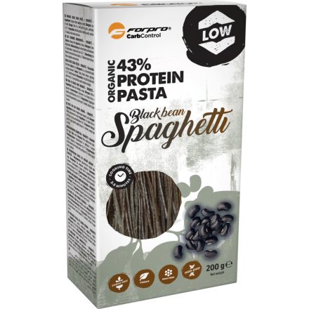 FORPRO BIO BLACK BEAN PROTEIN PASTA SPAGHETTI - 200 G