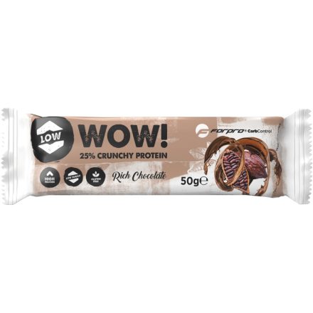 FORPRO WOW! 25% Crunchy Protein, Rich Chocolate, 50 g