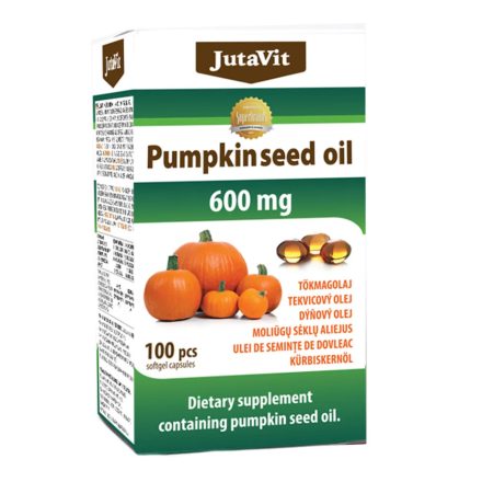 JutaVit Tökmagolaj 600mg 100 kapszula               