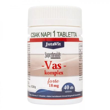 JutaVit VAS -Komplex 18mg 40 tabletta     