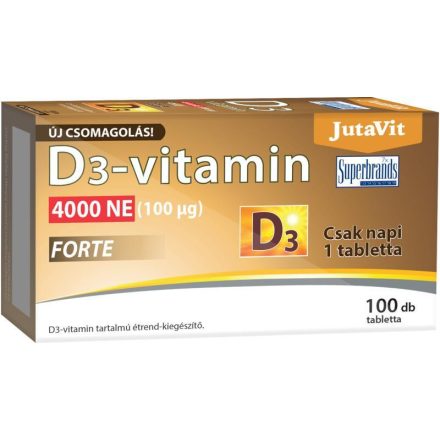 JutaVit D3-vitamin 4000 NE (100µg) Forte 100 tabletta