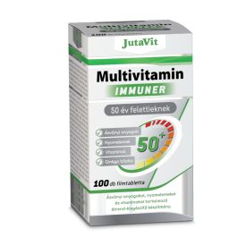 JutaVit Multivitamin felnőtteknek immuner 50+ 100 tabletta