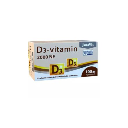 JutaVit D3-vitamin 2000NE  100 kapszula