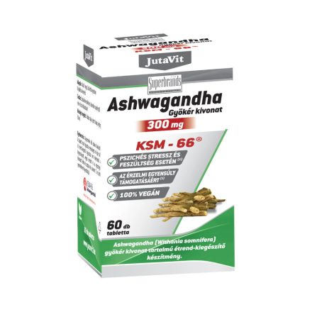JutaVit Ashwagandha Gyökér kivonat 300mg 60 tabletta