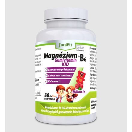 JutaVit Magnézium+B6 Gumivitamin KID 60db