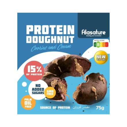 ALASATURE Protein Fánk 75 g Cookies & Cream   