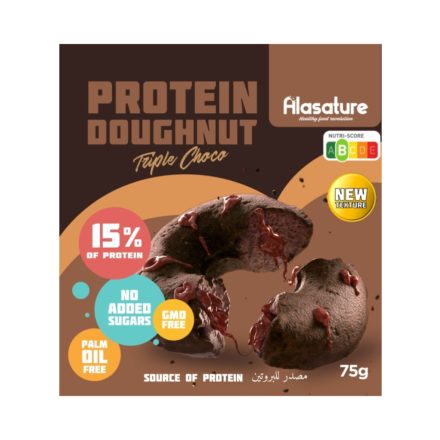 ALASATURE Protein Fánk 75 g Triple Choco Filling