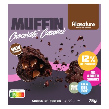 ALASATURE Protein Muffin 75 g Chocolate & Caramel