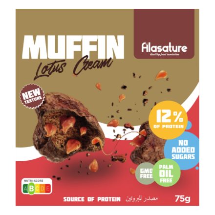 ALASATURE Protein Muffin 75 g Lotus 