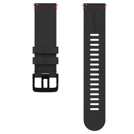   POLAR WristBand Black-Red Leather 22mm (cserélhető óraszíj) - M-L