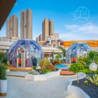 Kupolaház C1 ⏀6 M / 28,3 M2 + fürdőszoba