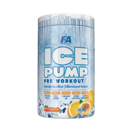 FA ICE Pump Pre workout 463g Icy citrus&peach