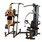 Body-Solid Fusion 500 + Húzódzkodó/Tolódzkodó állvány (FCDWA)