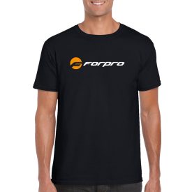 Forpro Man's T-shirt black FP - L