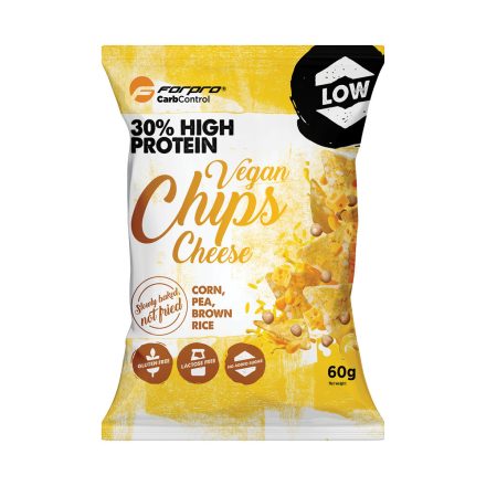 FORPRO 30% VEGAN Protein Chips 60g Cheese