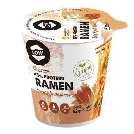 FORPRO 48% Protein RAMEN Spicy Kimchi 62 G
