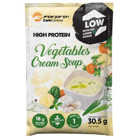Forpro High Protein Soup Vegetables Cream - 30,5 g
