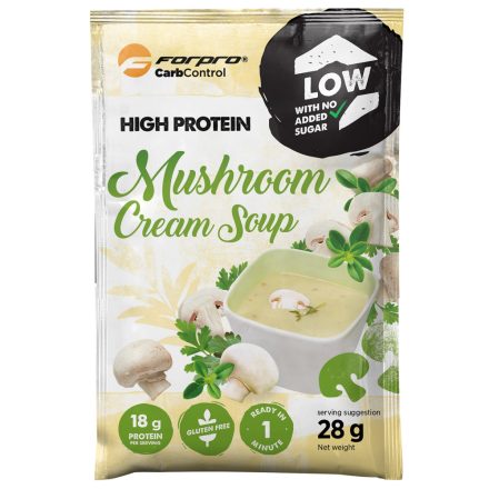 Forpro High Protein Soup Mushroom Cream - 28 g
