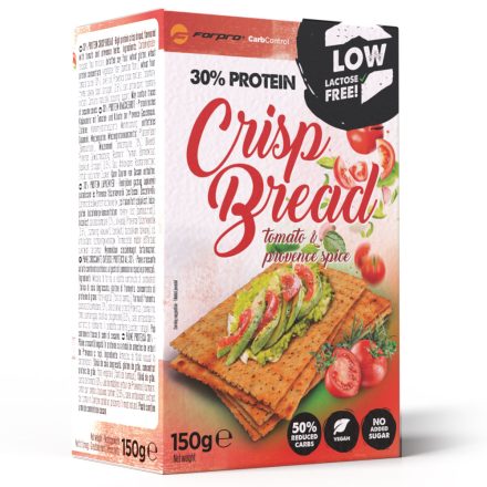 FORPRO 30% Protein Crisp Bread Tomato & Provence Spice 10x150g