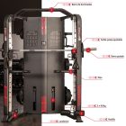 BH FITNESS RACK SMITH KERET - G160