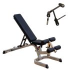 Body-Solid Univerzális pad + Lábgép (GFID71+GLDA3)