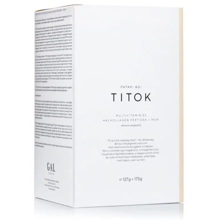 GAL TITOK Multivitamin és Halkollagén pepdidek + MSM (30 adag)