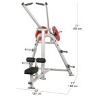 Body-Solid Plate Load Hátgép (PLLA)