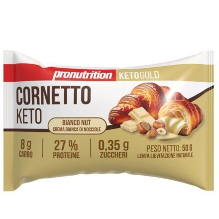 PRONUTRITION CORNETTO KETO BIANCO NUT 50g