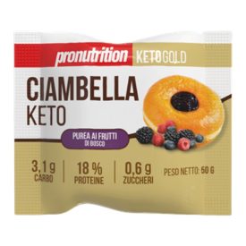 PRONUTRITION CIAMBELLA KETO FRUTTI DI BOSCO 50g