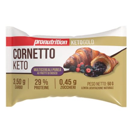 PRONUTRITION CORNETTO KETO FRUTTI DI BOSCO CEREALI 50g
