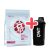 QNT Light Digest Whey Protein 500 g Fruity Candy + QNT Shaker IT'S ON 600ml Black Smoke