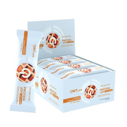 QNT Protein Joy bar low sugar Crunchy Caramel Cook